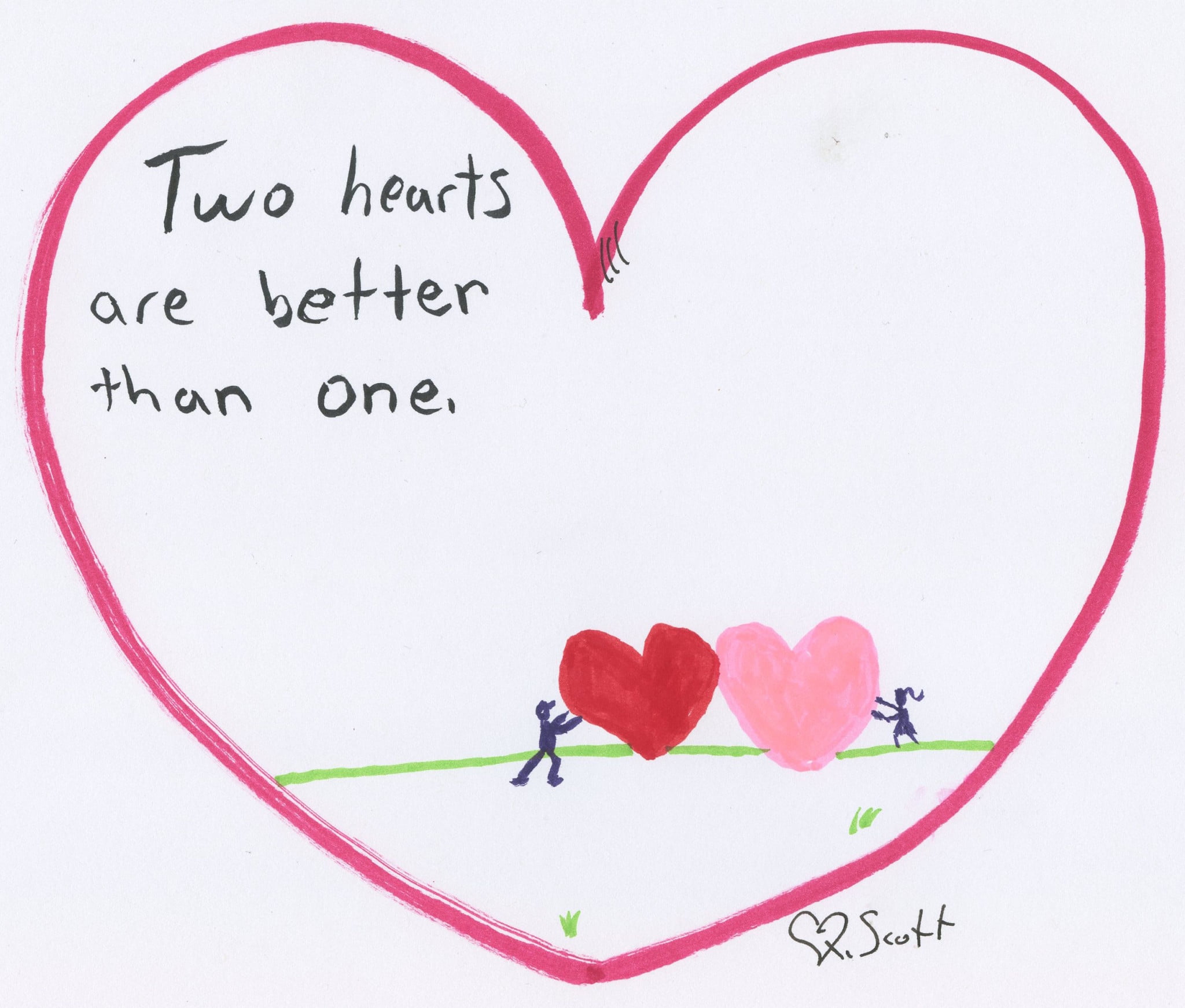 Two hearts are better than one